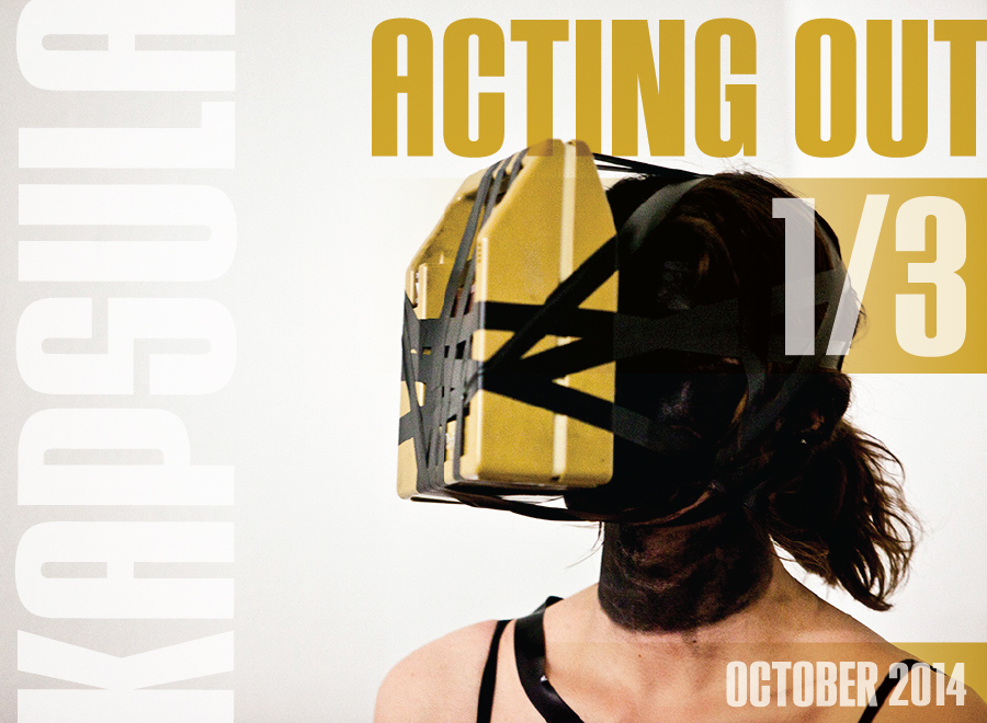 cover image for October 2014 ACTING OUT 1/3